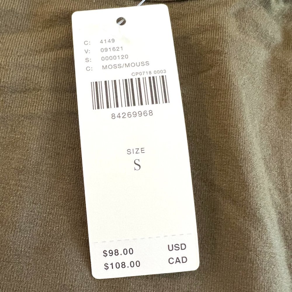 Daily Practice by Anthropologie Sleeveless Side-Ruched Dress NWT - Picture 11 of 12